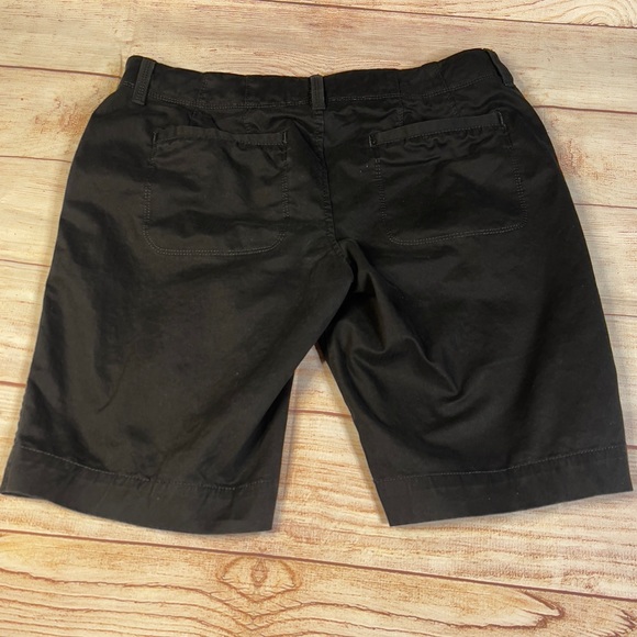 Womens Old Navy black Bermuda shorts size 6 low rise Perfect Bermudas - Picture 7 of 13